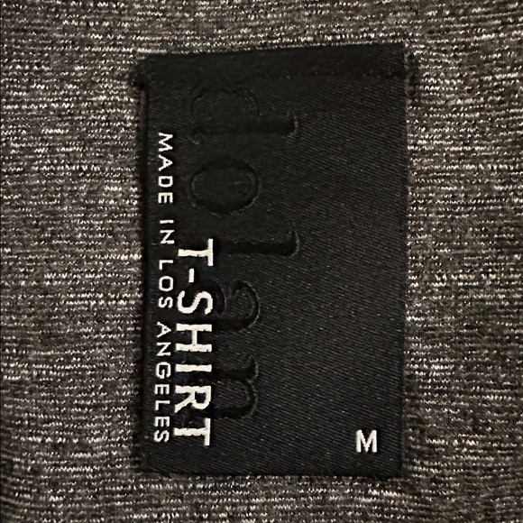 “T-Shirt” Elegant Gray Side Swept Women's Skirt - Picture 4 of 4